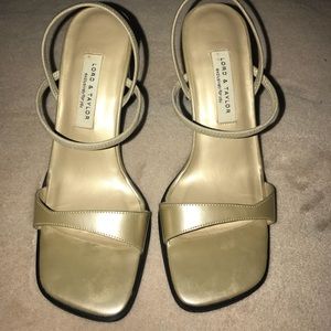 Lord & Taylor strappy heel